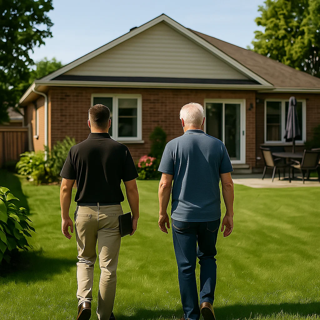 Sentinel Property Solutions team working on property maintenance